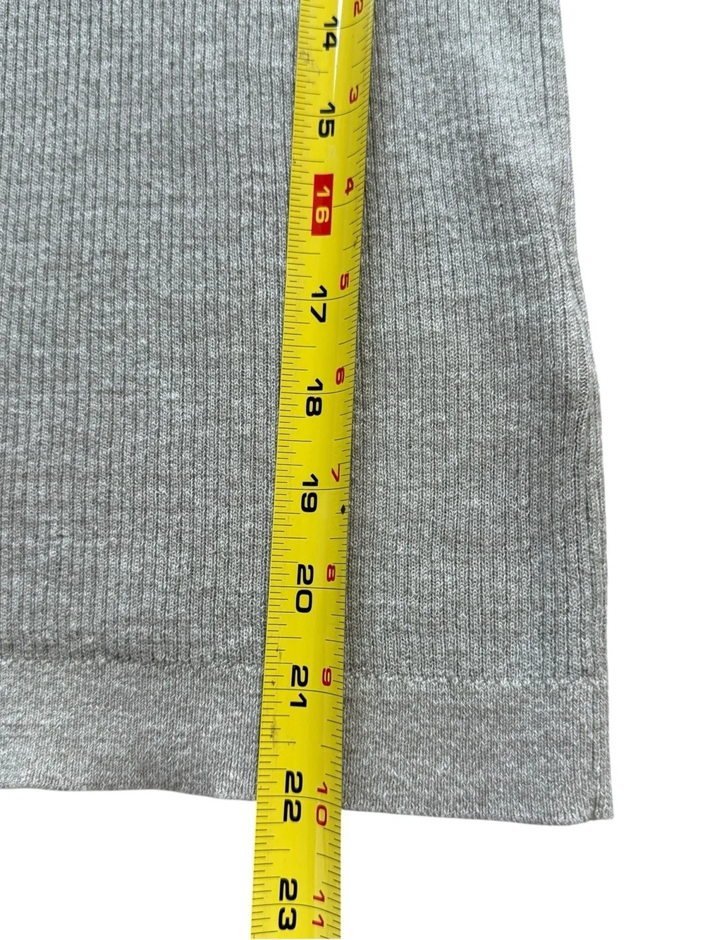 Tory Burch Oatmeal Wool Linen Sweater Tunic Peter Pan Collar XS 3/4 Sleeve